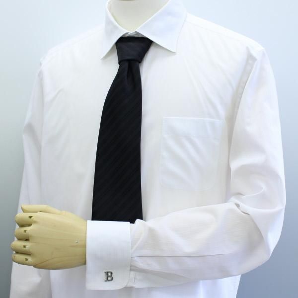 【バラ売り】シルバー・アルファベット【B】カフス(カフリンクス/カフスボタン)