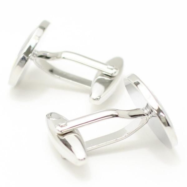 オーバル・カラフルアートのカフス(カフリンクス/カフスボタン)