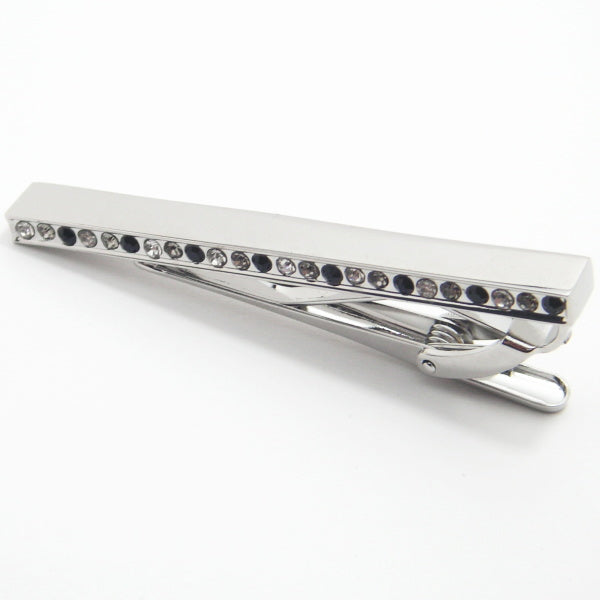Available in 3 colors, a surprise sparkle☆Side stone tie pin