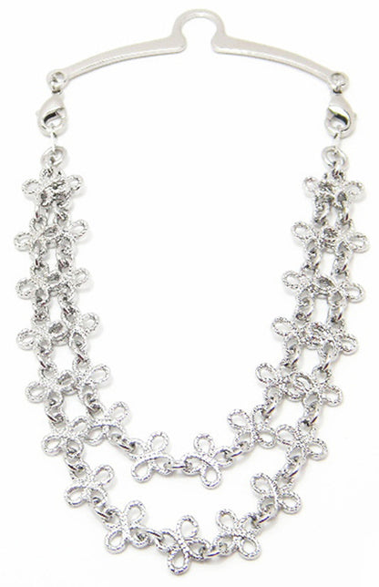 Narrow ties and V-zones are fine too!! Interchangeable tie chain