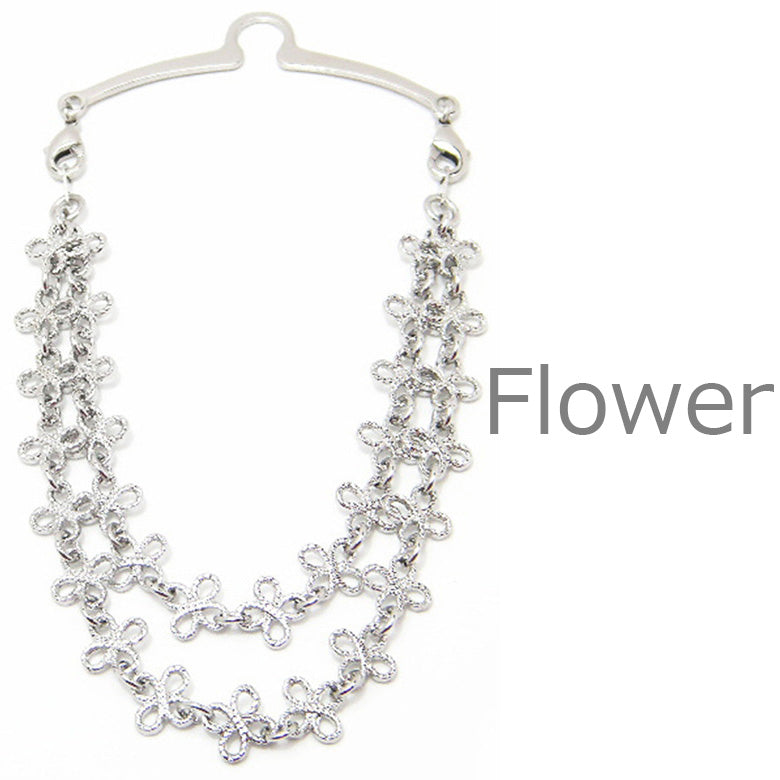 Narrow ties and V-zones are fine too!! Interchangeable tie chain