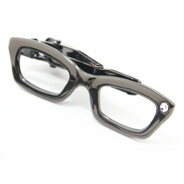 All 9 types - Glasses & Stone Tie Pin