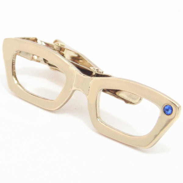 All 9 types - Glasses & Stone Tie Pin