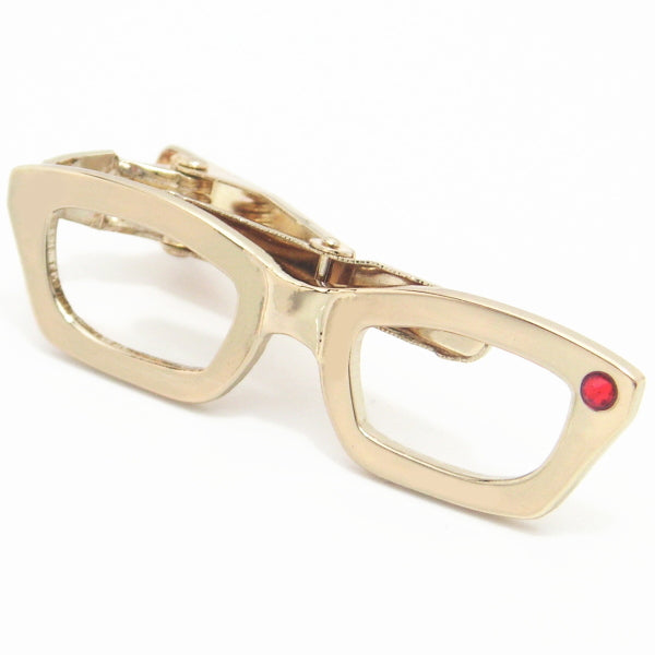 All 9 types - Glasses & Stone Tie Pin