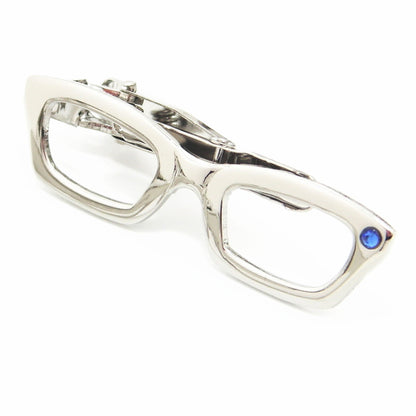 All 9 types - Glasses & Stone Tie Pin